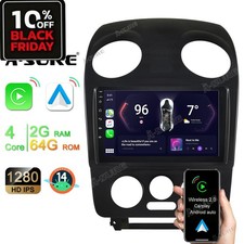 Für VW New Beetle 1C1 9C1 2+64GB Android 14 Autoradio GPS Navi WIFI Carplay RDS