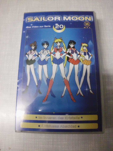 Vhs videokassette sailor moon - vhs,