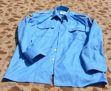 Original Bundeswehr Marine, BW Bordhemd, Feuerwehr Hemd, Diensthemd 