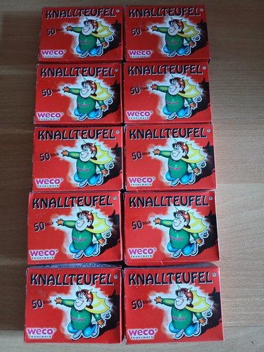 Knallteufel stück neu - knallteufel,