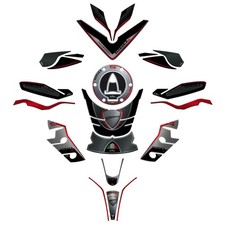 Kit Full Aufkleber 3D Motorrad