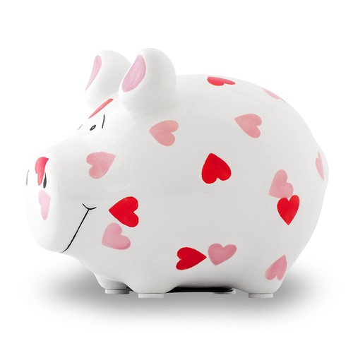 Sparschwein herzchen - sparschwein,