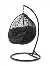 Polyrattan hängesessel - polyrattan,