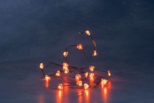 Konstsmide 1267-550 Lichterkette, 20er Herz, rot