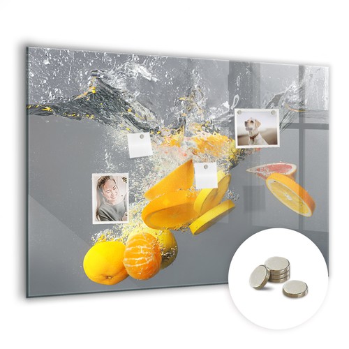 Magnetboard glas memotafel - glas,