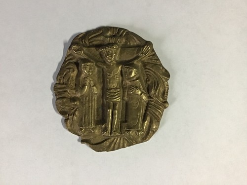 Bronze relief tafel - -,