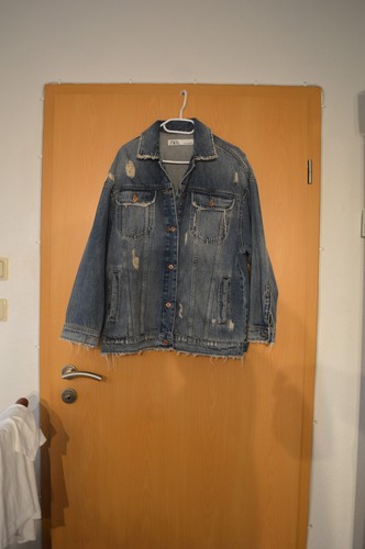 Coole oversized jeansjacke mit - coole,