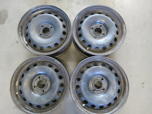 Satz stahlfelgen ford fiesta - stahlfelgen,