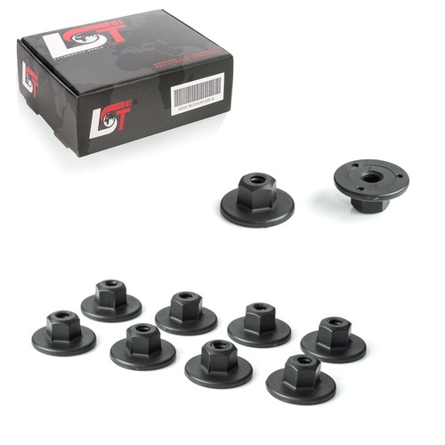 10x radhausschale hinten - 10x,