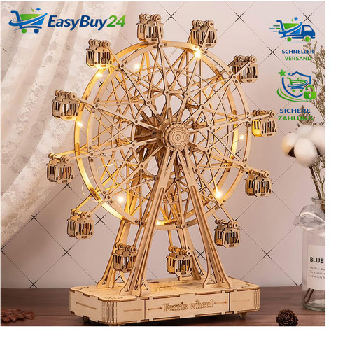 Puzzle holzpuzzle spieldose - 3d,