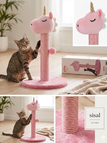 Einhorn kratzbaum katze 48cm - einhorn,