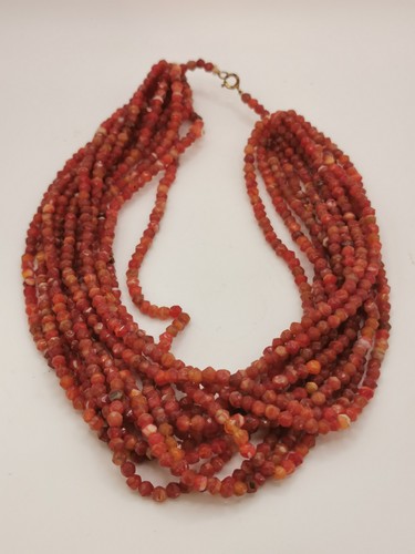 Feuerachat halskette collier - halskette,