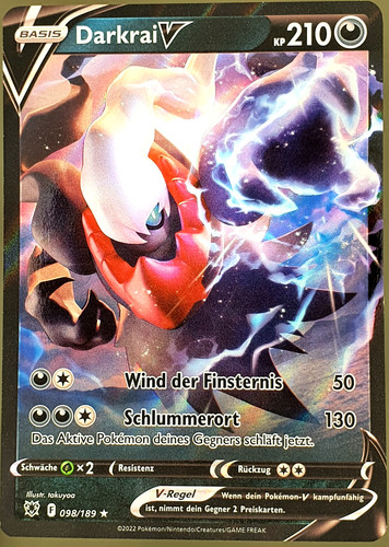 Darkrai pokemon karte - darkrai, v
