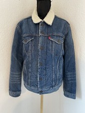 Levi's Sherpa Denim Jacket Gr. S  16365 Trucker  Top Zustand