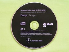 CD NAVIGATION MERCEDES BENZ AUDIO 50 APS SKANDINAVIEN 2017 CLS E SLK NTG1 ROT
