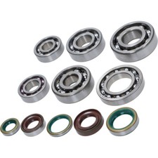 Motorlager Satz passend f. Zündapp mit 5 Gang Wellendichtringe Kurbelwellenlager