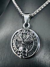 Eule Weisheit Skull Anhänger