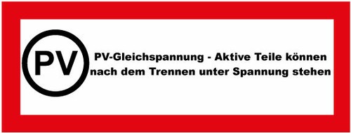 Aufkleber photovoltaikanlage - aufkleber,