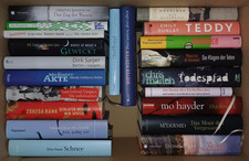 Bücher Konvolut - 21 gebundene Bücher Thriller / Romane / Krimi / etc.