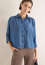 CECIL - Lyocellbluse mit