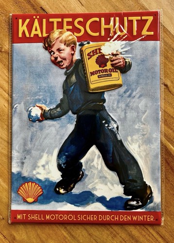 Shell sammler schild aus - shell,