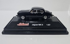 Schuco H0 1:87 Modellauto PKW JAGUAR MKII SCHWARZ ⚫️  RECHTSLENKER KUNSTSTOFFVIT