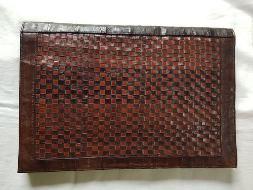 Leder unterarmtasche clutch - leder,