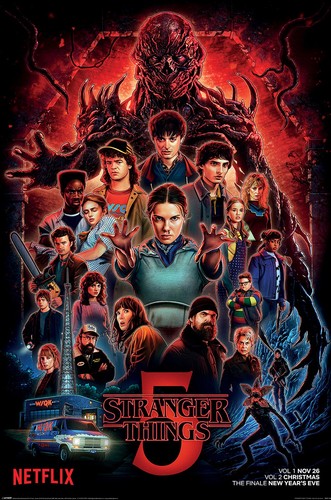 Poster stranger things neu - 5,