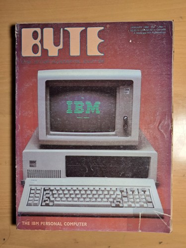 Byte magazin januar 1982 - magazin,