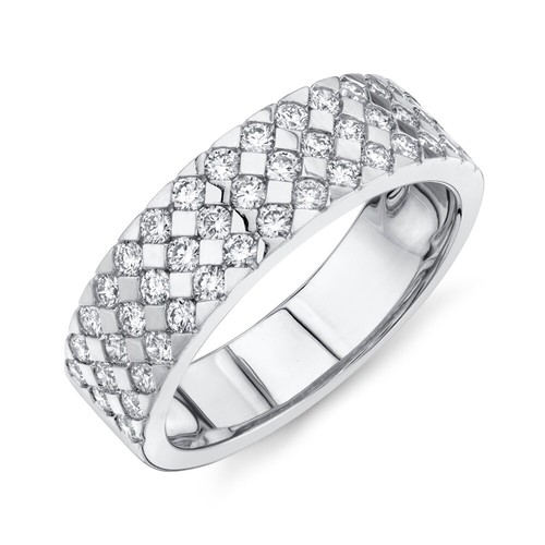 Damen 14k weißgold - 6, mm