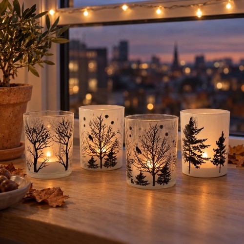 Intrendu windlicht set - set, 4