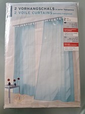2 Vorhangschals TCM  140x250 cm