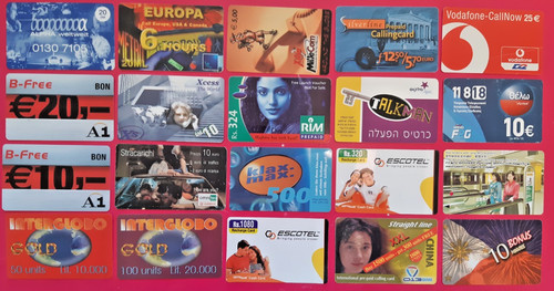 Telefonkarten - 20,