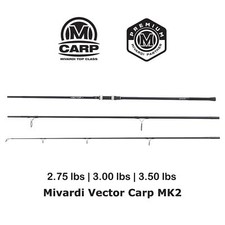 Mivardi Vector Carp MK2 Karpfenrute 3-teilig 2.75 - 3.50 lbs Karpfen Steckruten
