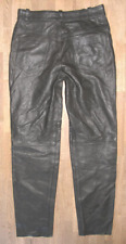 " AKITO " Biker- LEDERJEANS / Motorrad - Lederhose in schwarz ca. W32"/ L32"