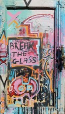 C. FANTA - GEMÄLDE abstrakte Kunst Bild ORIGINAL Leinwand MALEREI art Acryl neu