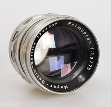 Meyer Primoplan 1.9/75 V M42