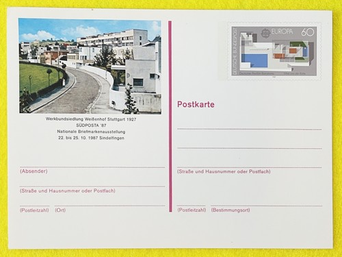 Ganzsache sonderpostkarte brd - sonderpostkarte,