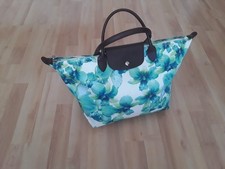 Longchamp Pliage    -L-  Sonderedition  Blumenmuster