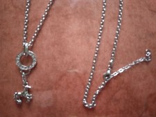 Schmuck Halskette Kette mit Anhänger Pferd Modeschmuck mit Etui