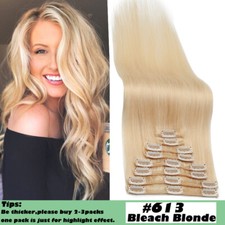 Clip in Extensions 100% Remy