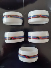 6 x Serviettenringe aus