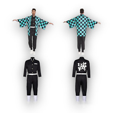 Kimono Anime Kostüm Anzug Cosplay Herren Hereneer Größe S Halloween Karneval