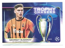 2024-25 Topps UCC Flagship Trophy Chasers Shakhtar Donetsk Georgiy Sudakov