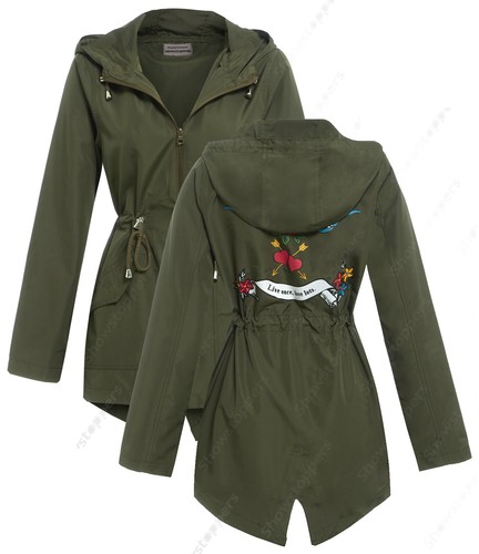New rain mac womens - rain, parka