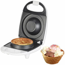 Waffeleisen für 1 Eiswaffel-Schälchen, antihaft-beschichtet, 520 Watt