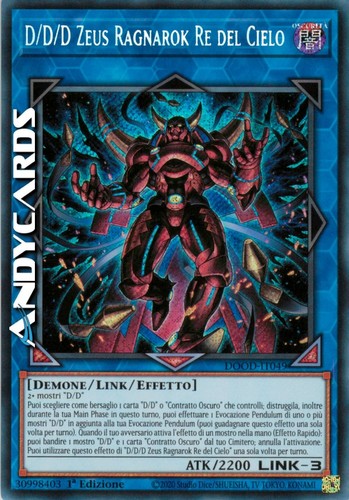 Zeus ragnarok könig des - d/d/d,