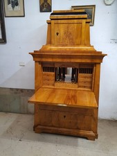 Konischer Biedermeier Sekretär in Esche um 1820
