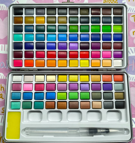 Aquarellfarben set 110 - aquarellfarben,