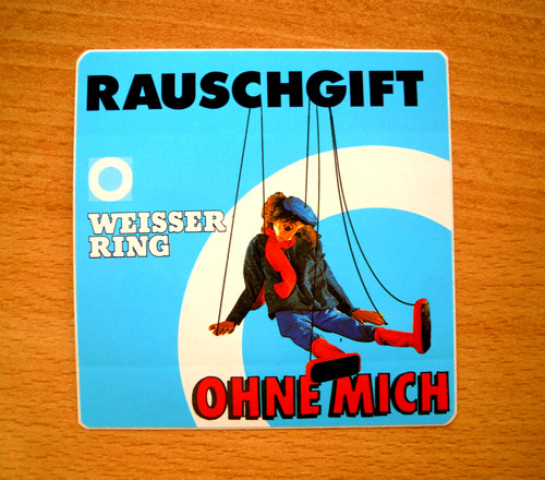 Aufkleber weisser ring - weisser,